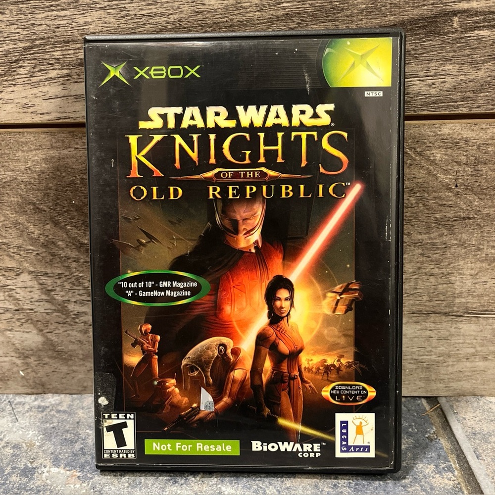 5 for $60 Star Wars knights of the old republic original Xbox